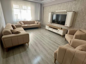 SAMSUN İLKADIM FEVZİ ÇAKMAK MH. 3+1 1. KAT 125 M2 DIŞ CEPHELİ OTOPARKLI FULL EŞYALI KİRALIK DAİRE..