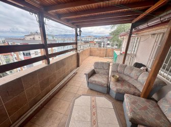 SAMSUN İLKADIM LİMAN MH. 5+2 260 M2 4. KAT ASANSÖRLÜ 2 BÜYÜK TERASLI DENİZ MANZARALI CADDEYE CEPHE KREDİYE UYGUN FIRSAT DUBLEKS DAİRE.. 