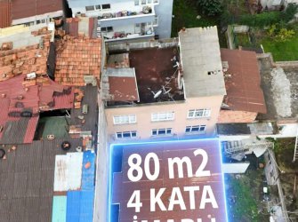 SAMSUN İLKADIM İLYASKÖY MAH 80m2 4.KAT İMARLI BİTİŞİK NİZAM YATIRILIK ARSA ( İÇERİSİNDE 1.KATLI BİNA VARDIR )