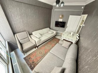 SAMSUN İLKADIM RASATHANE MH. 2+1 90 M² 2. KAT İÇİ SIFIR YAPILI FULL EŞYALI CAM BALKONLU DIŞ CEPHELİ KREDİYE UYGUN FIRSAT DAİRE...