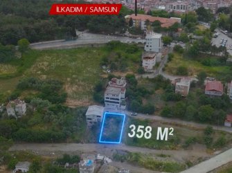 SAMSUN İLKADIM KARASAMSUN MAH 4.KAT İMARLI 358m2 BİTİŞİK NİZAM KREDİYE UYGUN FIRSAT ARSA