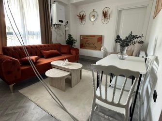 SAMSUN ATAKUM ÇAKIRLAR MAH 1+1 YÜKSEK GİRİŞ 50m2 EŞYALI KREDİYE UYGUN KOMBİ TAKILI OTOPARKLI SIFIR DAİRE
