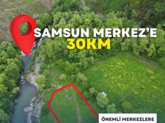 SAMSUN 19 MAYIS DAĞKÖY MAH 1.997m2 DOĞA VE GÖL MANZARALI YOLU AÇIK TARLA 