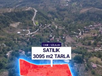 SAMSUN CANİK GÖLALAN MAH 3.095m2 FULL DOĞA MANZARALI YATIRIMLIK FIRSAT TARLA 