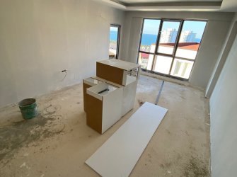 SAMSUN CANİK HASKÖY MAH CADDEYE CEPHE DENİZ MANZARALI KAT VE CEPHE SEÇENEKLİ 3+1 140m2 2 BANYO 2 BALKON GİYİNME ODALI SIFIR DAİRELER 