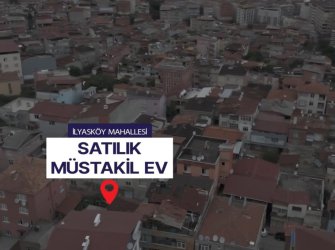 SAMSUN İLKADIM İLYASKÖY MAH 130m2 ARSA İÇERİSİNDE TEK KATLI KOMPLE SATILIK BİNA 