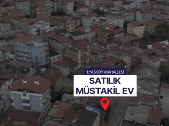 SAMSUN İLKADIM İLYASKÖY MAH 130m2 ARSA İÇERİSİNDE TEK KATLI KOMPLE SATILIK BİNA 