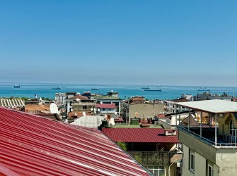 SAMSUN İLKADIM BAHÇELİEVLER MH 3+1 120m2 4.KAT DENİZ MANZARALI DOĞALGAZLI DIŞ CEPHELİ MÜSTAKİL TERASLI KREDİYE UYGUN SATILIK FIRSAT DAİRE