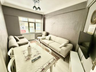 SAMSUN İLKADIM RASATHANE MH 2+1 85m2 2.KAT AMERİKAN MUTFAK İÇİ YAPILI DOĞALGAZLI CAM BALKONLU MERKEZİ KONUMDA FULL EŞYALI KİRALIK DAİRE