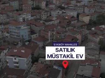 SAMSUN İLKADIM İLYASKÖY MAH 130m2 ARSA İÇERİSİNDE TEK KATLI KOMPLE SATILIK BİNA  ( 4.KAT İMARLI BİTİŞİK NİZAM )