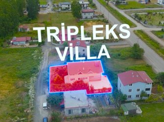 SAMSUN 19 MAYIS DEREKÖY MAH 2.KATLI ÖZEL YAPIM 9+3 HAVUZLU 495m2 ARSA İÇİNDE FIRSAT TRİPLEKS VİLLA