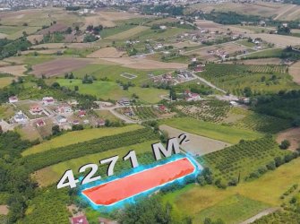 SAMSUN ATAKUM TAFLAN MAH 4.271m2 YOLU AÇIK DENİZ MANZARALI FIRSAT YATIRIMLIK TARLA 