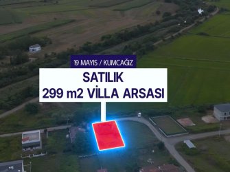 SAMSUN 19 MAYIS KUMCAĞIZ MAH 293m2 2.5 KAT İMARLI YATIRIMLIK KUPON ARSA