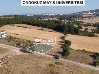 SAMSUN ATAKUM ÇAKIRLAR MAH 700m2 3 YOLA CEPHELİ 2.5.KAT İMARLI ARSA 