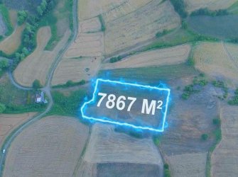 SAMSUN İLKADIM KAPAKLI MAH 7.867m2 YOLU AÇIK DOĞA MANZARALI YATIRIMLIK FIRSAT TARLA 