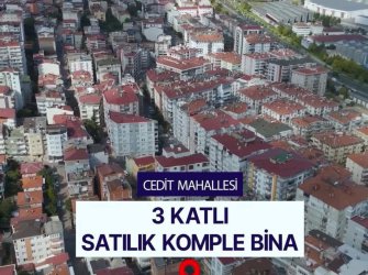 SAMSUN İLKADIM LİMAN MAH 152m2 ARSA ÜZERİNDE CADDEYE CEPHE 3 KATLI KOMPLE SATILIK DOĞALGAZLI BİNA  ( 5 KAT İMARLI )