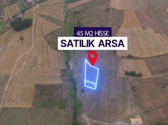 SAMSUN ATAKUM KAMALI MAH 1.427m2 ALAN İÇERİSİNDE YATIRIMLIK FIRSAT 45m2 ACİL SATILIK TARLA