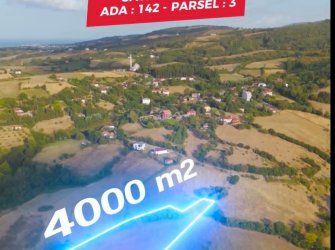 SAMSUN 19 MAYIS DAĞKÖY MAH 4.000m2 BAĞ EVİ YAPILABİLİR YATIRIMLIK TARLA 