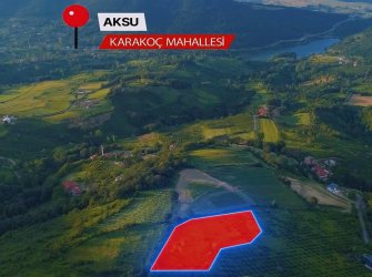 SAMSUN ATAKUM AKSU MAH 5.649m2 GÖL VE DOĞA MANZARALI FIRSAT YATIRIMLIK TARLA