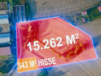 SAMSUN ATAKUM İNCESU MAH MÜKEMMEL KONUMDA 15.262M2 TARLA İÇİNDE 543m2 SATILIK YATIRIMLIK HİSSE 