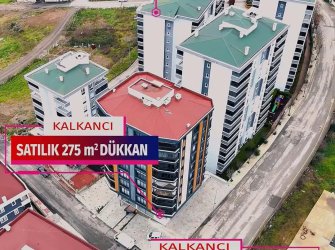 SAMSUN İLKADIM KALKANCI MAH 275m2 CADDEYE CEPHE ÖNÜ AÇIK SATILIK SIFIR KUPON DÜKKAN 