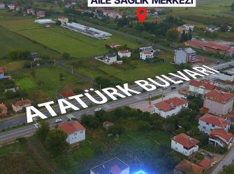 SAMSUN ATAKUM DEREKÖY/MERKEZ MAH 386m2 ANAYOLA 3 PARSEL MÜKEMMEL KONUMDA FIRSAT ARSA 