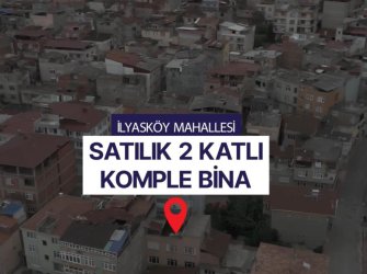 SAMSUN İLKADIM İLYASKÖY MAH 82m2 ARSA ÜZERİNDE 2.KATLI KOMPLE SATILIK BİNA ( 4 KAT İMARLI BİTİŞİK NİZAM )