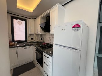SAMSUN ATAKUM KURUPELİT MAH. 1+1 EŞYALI 2.KAT 60m2  OTOPARKLI ASANSÖRLÜ YERDEN ISITMALI ÖZEL YAPIM LÜX SIFIR FIRSAT DAİRE