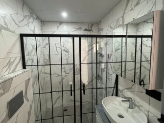 SAMSUN ATAKUM KURUPELİT MAH. 1+1 EŞYALI 2.KAT 60m2  OTOPARKLI ASANSÖRLÜ YERDEN ISITMALI ÖZEL YAPIM LÜX SIFIR FIRSAT DAİRE