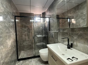 SAMSUN CANİK HASKÖY MAH. 2+1 5.KAT 110m2 YERDEN ISITMALI ÖZEL YAPIM OTOPARKLI GİYİNME ODALI DENİZ MANZARALI GENİŞ BALKONLU SIFIR FIRSAT DAİRE 