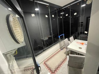 SAMSUN ATAKUM KURUPELİT MAH 1+1 50m2 2.KAT CAM BALKONLU YERDEN ISITMALI ASANSÖRLÜ 2 YILLIK MÜKEMMEL KONUMDA FIRSAT DAİRE