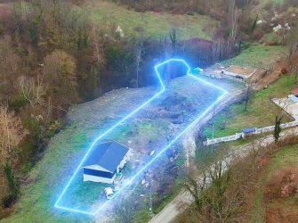 SAMSUN KAVAK ÇATALTEPE MAH 1.748m2 ALAN İÇERİSİNDE YENİ YAPI YATIRIMLIK GENİŞ CAM BALKONLU 2+1 MÜSTAKİL EV ( TAKAS ARAÇ-DAİRE) 