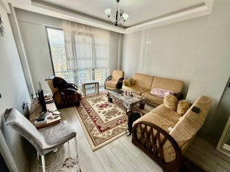 SAMSUN ATAKUM KURUPELİT MH. 1+1 50 m2 2. KAT EŞYALI CAM BALKONLU KOMBİLİ KREDİYE UYGUN KUPON DAİRE