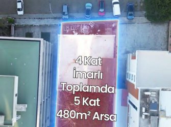 EVİM-NUR'DAN KALKANCI MAH MANZARALI 480m2 5 KAT İMARLI ARSA / MÜSTAKİL BİNA DETAYLI BİLGİ İÇİN ARAYINIZ