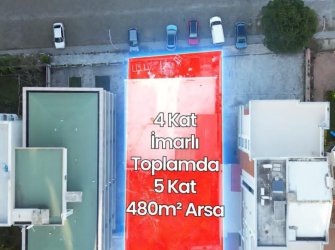 EVİM-NUR'DAN KALKANCI MAH MANZARALI 480m2 5 KAT İMARLI ARSA / MÜSTAKİL BİNA DETAYLI BİLGİ İÇİN ARAYINIZ