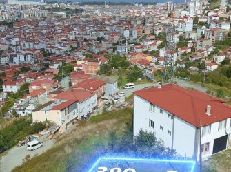 SAMSUN CANİK TEKNEPINAR MAH 5.KAT İMARLI 389m2 DENİZ VE ŞEHİR MANZARALI FIRSAT ARSA