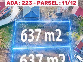 SAMSUN CANİK GÖLALAN MAH 1273m2 YOLA CEPHE YATIRIMLIK KUPON TARLA